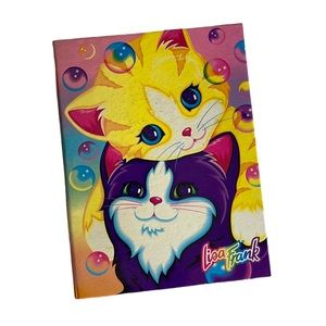 🏷 vintage 90s Lisa frank kitten bubbles stationary set